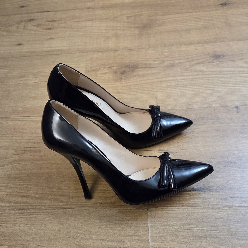 PRADA Pointy Toe Stiletto High Heeled Shoes - Picture 5 of 11